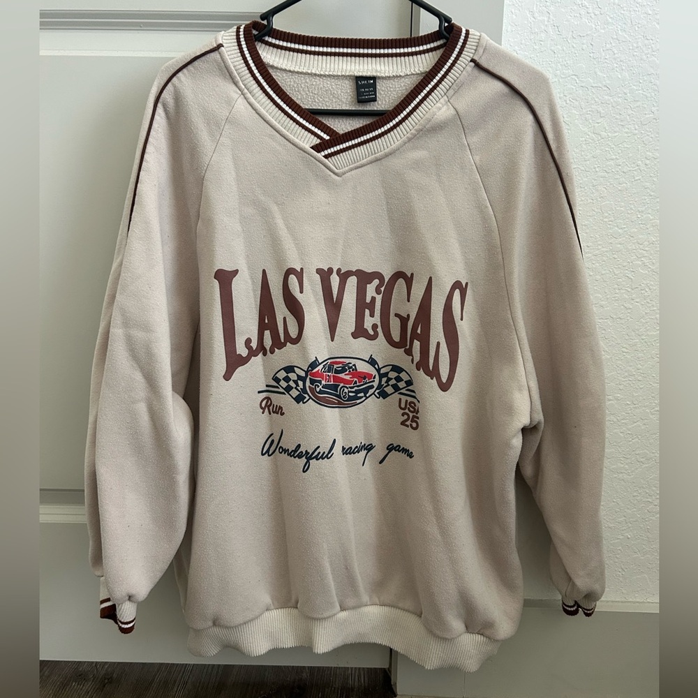 Las Vegas Beige Sweater